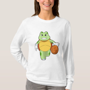 Turf als Basketball-speler met Basketball.PNG T-shirt