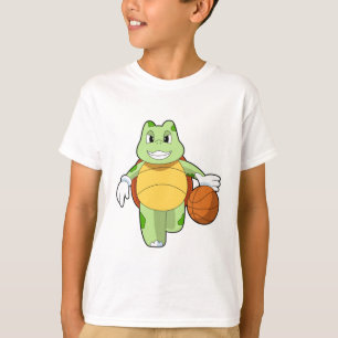 Turf als Basketball-speler met Basketball.PNG T-shirt