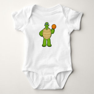 Turf als Basketballspeler met Basketball Romper