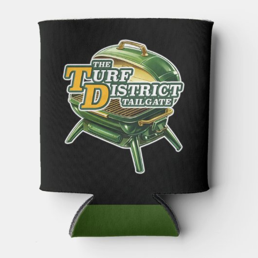 Turf District achterklep Coozie (Voorkant)