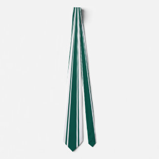 Turf groene funky streeppatroon stropdas