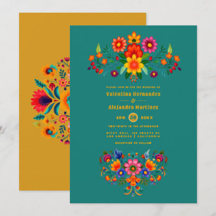 Turf & Mosterd Mexicaanse Volkskunst Fiesta Bruilo Kaart