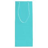 Turfblauw & Lint Wijn Cadeautas (Achterkant)
