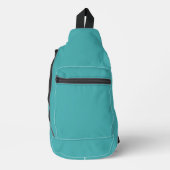 Turfblauw Sling Bag (Voorkant)