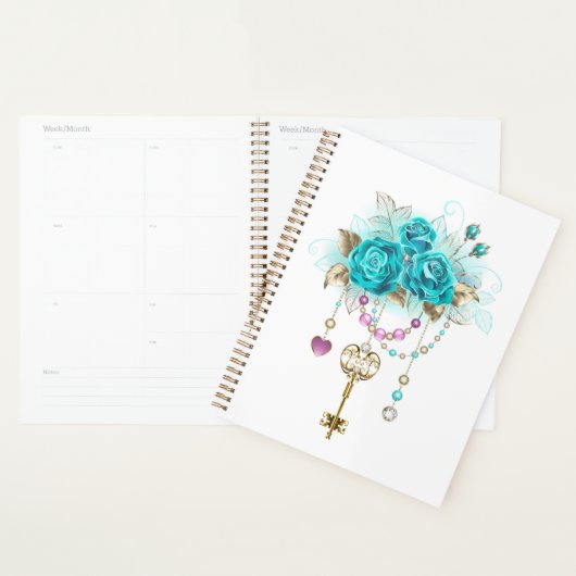 Turfrozen Rozen met Sleutels Planner (Display)