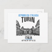 Turijn Briefkaart (Voorkant / Achterkant)