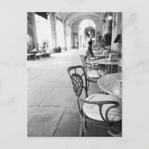 Turijn Italië, Cafe en Archway Briefkaart