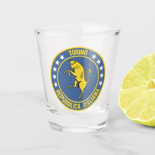 Turijn Shot Glas (Voorkant)