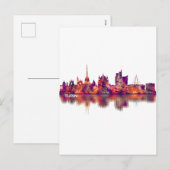 Turin Italy Skyline Feestdagenkaart (Voorkant / Achterkant)