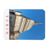 Turin Mole Antonelliana uitzicht fridge magnet Magneet (Horizontaal)
