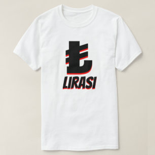 ₺ Türk lirası Turkse lira white T-shirt