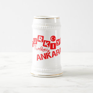 TURKEY ANKARA-mok - kies stijl en kleur Bierpul