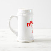 TURKEY ANKARA-mok - kies stijl en kleur Bierpul (Links)