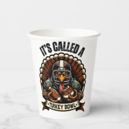 Turkey Bowl Football - It's Called A Turkey Bowl Papieren Bekers