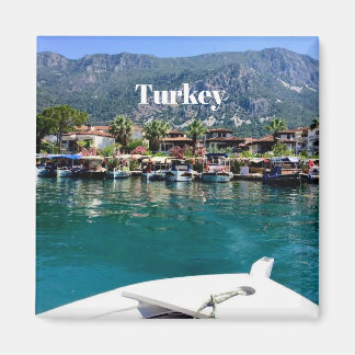 Turkey coastal town magneet