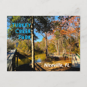 Turkey Creek Niceville Florida Briefkaart