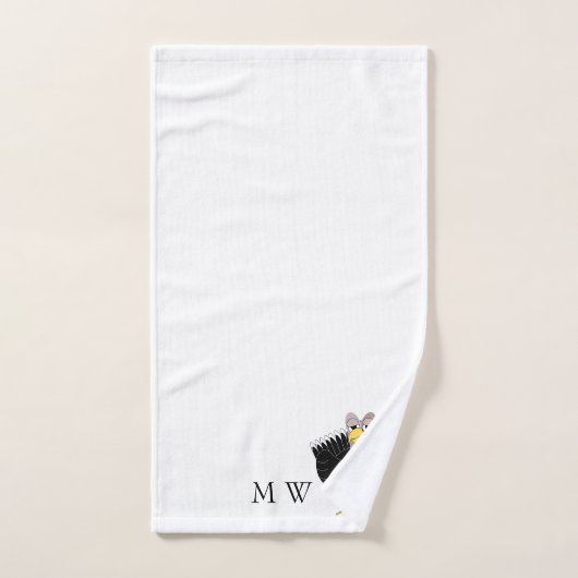 Turkey Design Monogrammed Bad Handdoek (Handdoek)