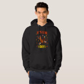 Turkey Exercise Workout Thanksgiving Gym Its Leg D Hoodie (Voorkant volledig)