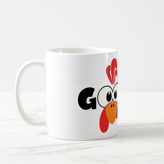 Turkey Face Gobble Coffee Mug Koffiemok (Links)