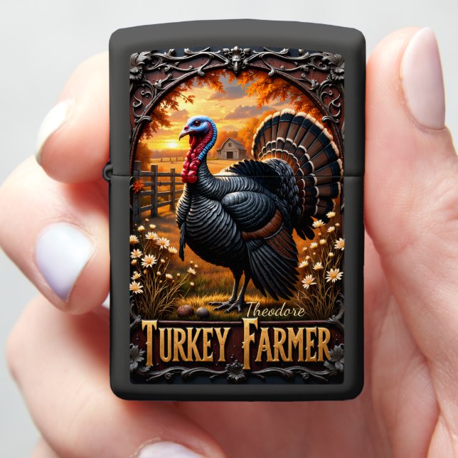 Turkey Farmer Sunset Arch Display (In Hand)