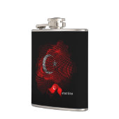 Turkey flag heupfles (Links)