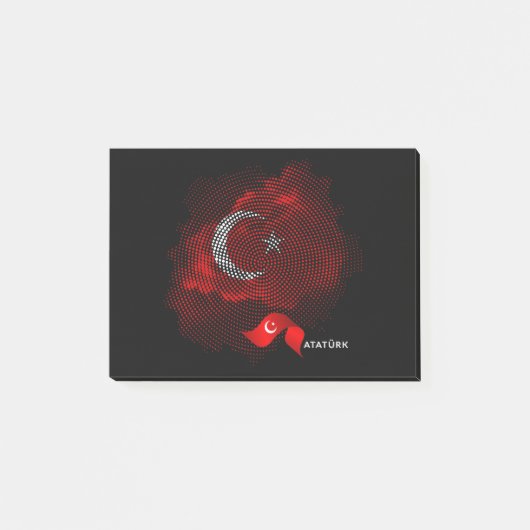 Turkey flag post-it® notes (Voorkant)