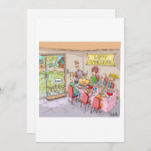 TURKEY KINDER Funny Thanksgiving Feestdagenkaart (Voorkant / Achterkant)