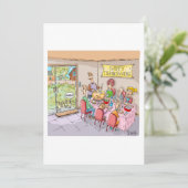 TURKEY KINDER Funny Thanksgiving Feestdagenkaart (Staand voorkant)