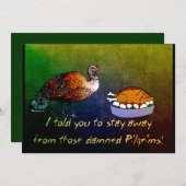 Turkey Lament Kaart (Voorkant / Achterkant)