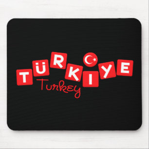 TURKEY mousepad - pas aan Muismat