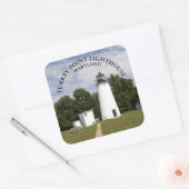 Turkey Point Lighthouse, Maryland Grands Stickers (Enveloppe)