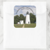 Turkey Point Lighthouse, Maryland Grands Stickers (Sac)