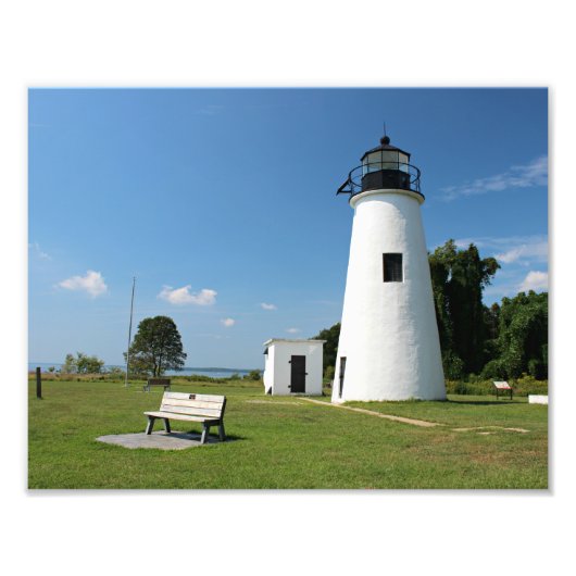 Turkey Point Lighthouse, Maryland Photo Print (Devant)