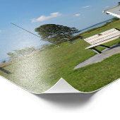 Turkey Point Lighthouse, Maryland Photo Print (Coin)