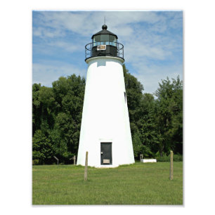 Turkey Point Lighthouse, Maryland Photo Print