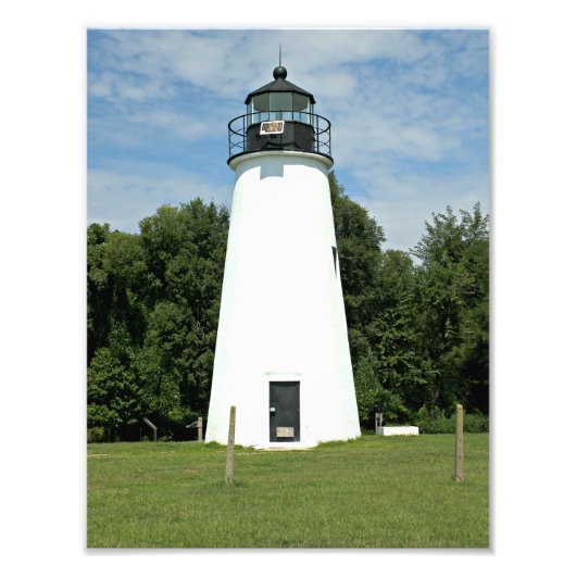 Turkey Point Lighthouse, Maryland Photo Print (Devant)