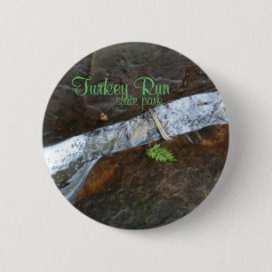 Turkey Run staatspark Ronde Button 5,7 Cm
