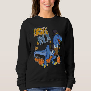 Turkey Saurus Rex I Trex Pilgrim Pet i Dinosaur e Trui