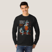 Turkey Saurus Rex Thanks Giving  Rex Thanksgiving T-shirt (Voorkant volledig)
