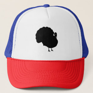 Turkey Silhouette Trucker Pet