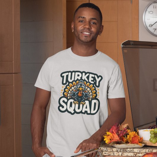 Turkey Squad, Fun Thanksgiving  T-shirt
