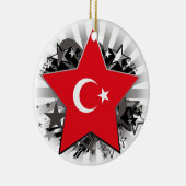 Turkey Star Keramisch Ornament (Rechts)