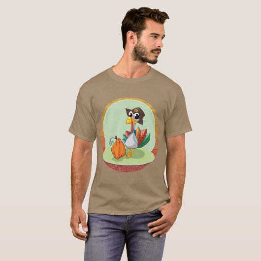 Turkey Thanksgiving Lovers Gift T-shirt (Voorkant volledig)