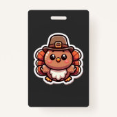 Turkey Trottin' Cutie Badge (Voorkant)