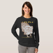 TURKEY Whisperer Awesome  Designs Present T-shirt (Voorkant volledig)