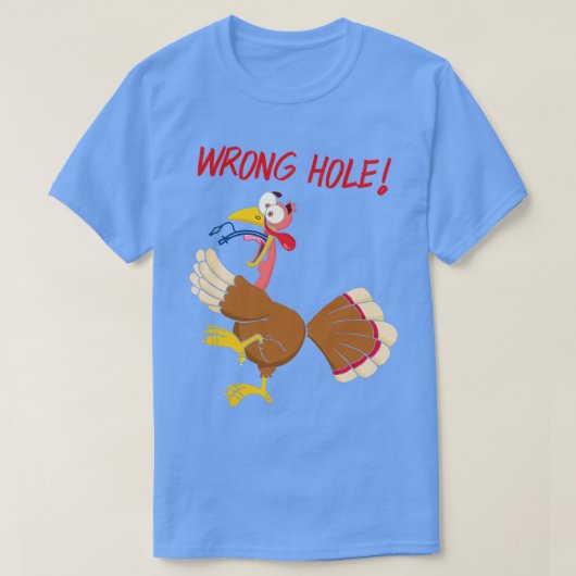 Turkey Wrong Hole Anesthesia Tubed T-shirt (Design voorkant)