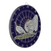 Turkeys White Holland Dartbord (Voorkant Links)