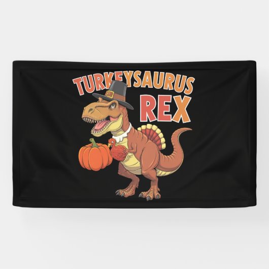 Turkeysaurus Rex Dab Turkey Dino Toddler Boys Spandoek (Horizontaal)