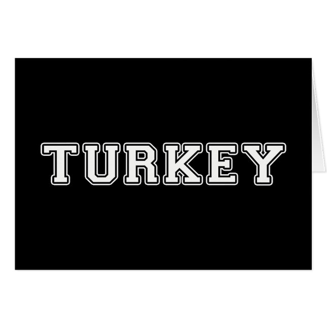 Turkije (Voorkant Horizontaal)
