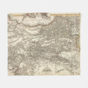 Turkije 5 fleece deken